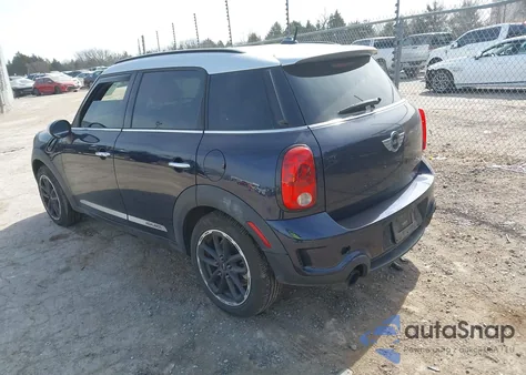 2016 Mini Countryman Cooper S z USA, uszkodzony, nr VIN WMWZC3C59GWT10997